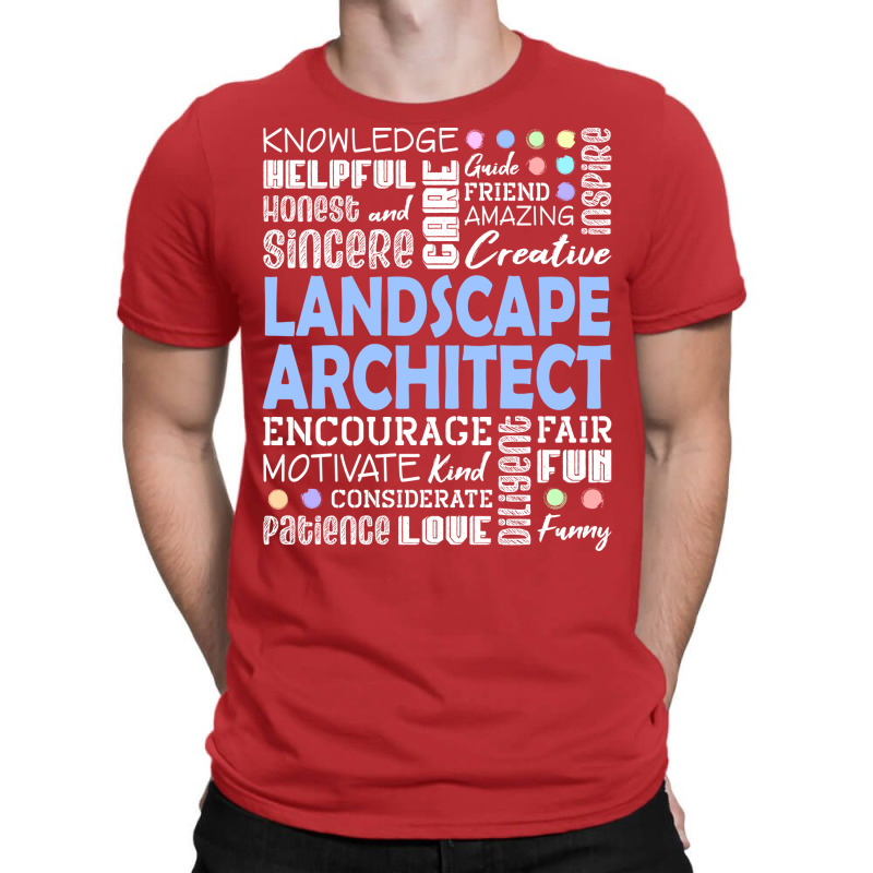 Landscape Architect Love Words Hippie T-shirt | Artistshot