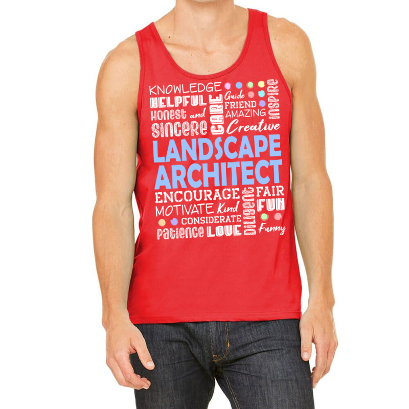 Landscape Architect Love Words Hippie Tank Top | Artistshot