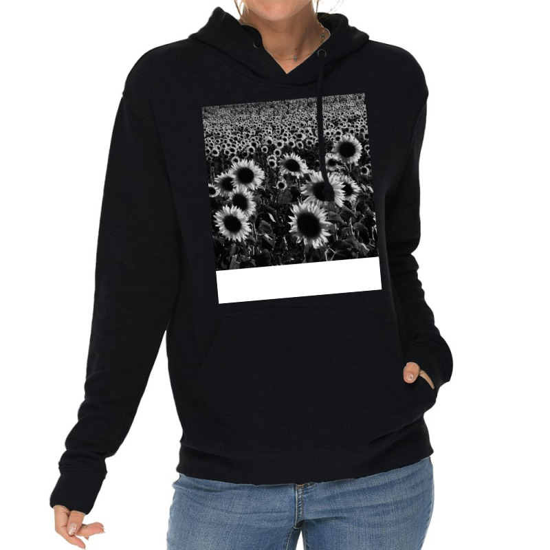 Black And White Landscape Summer Travel Lightweight Hoodie | Artistshot