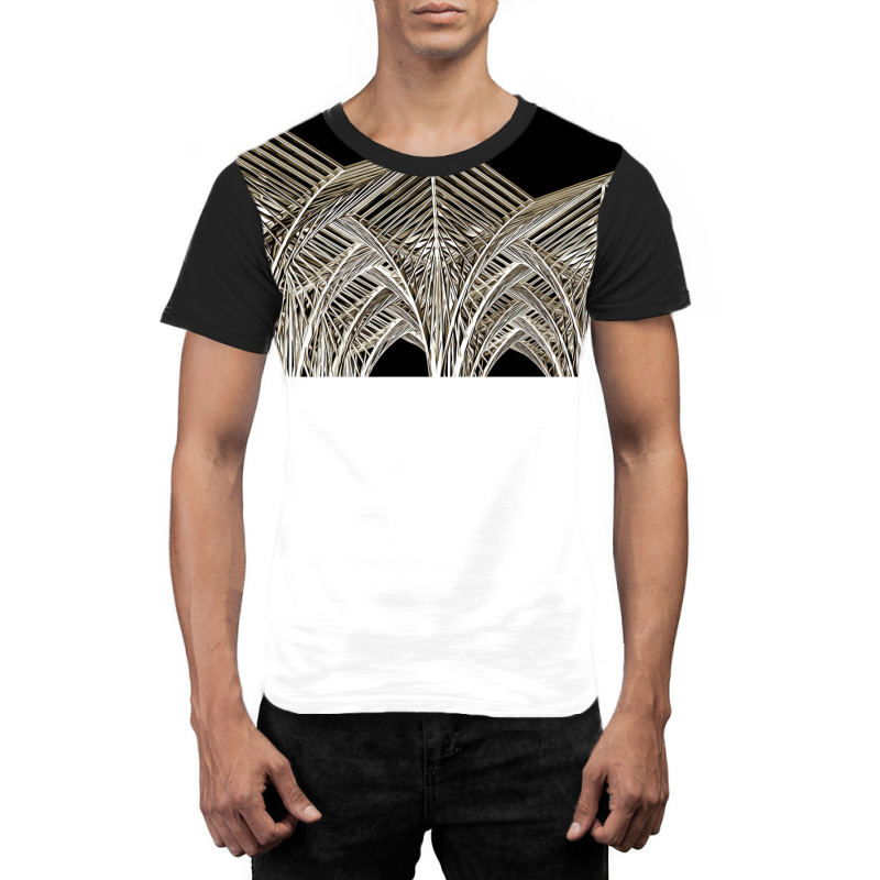 Architectural Black And White Landscape Cool Graphic T-shirt | Artistshot