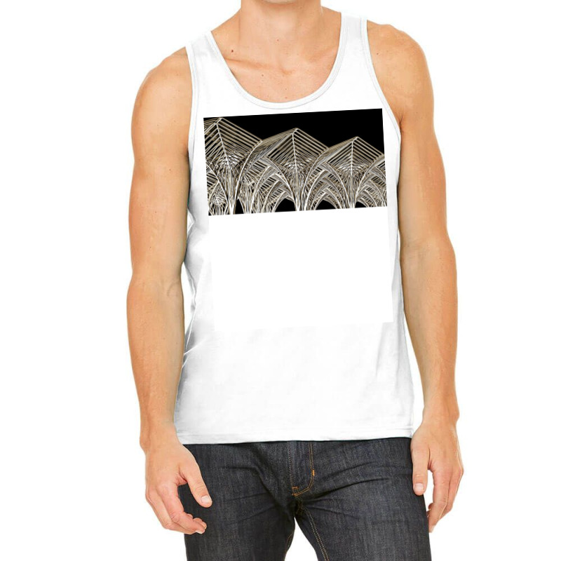 Architectural Black And White Landscape Cool Tank Top | Artistshot