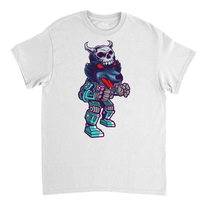 Wolf Robot Robot Machine Computer Toy Classic T-shirt | Artistshot