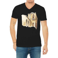 Architecture Travel V-neck Tee | Artistshot