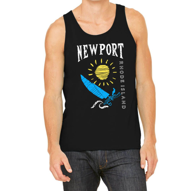 Sailboat Catamaran Newport Rhode Island Tank Top by Anyaran | Artistshot