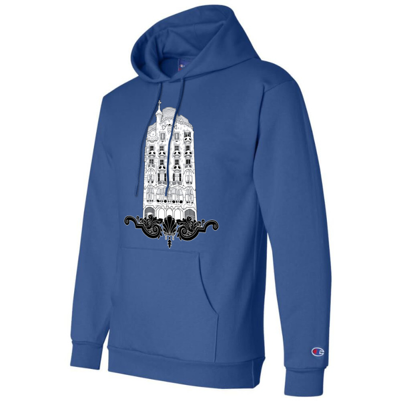 Casa Batllo Humor Champion Hoodie | Artistshot