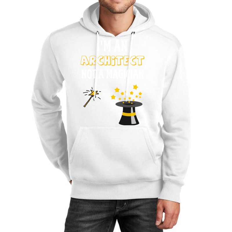 Architect Hipster Yellow Unisex Hoodie | Artistshot