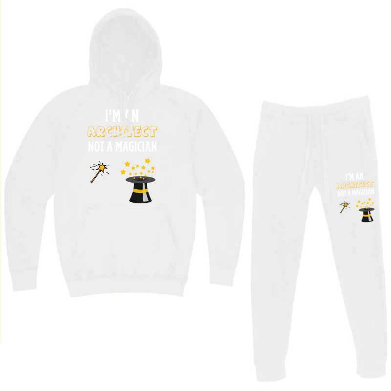 Architect Hipster Yellow Hoodie & Jogger Set | Artistshot