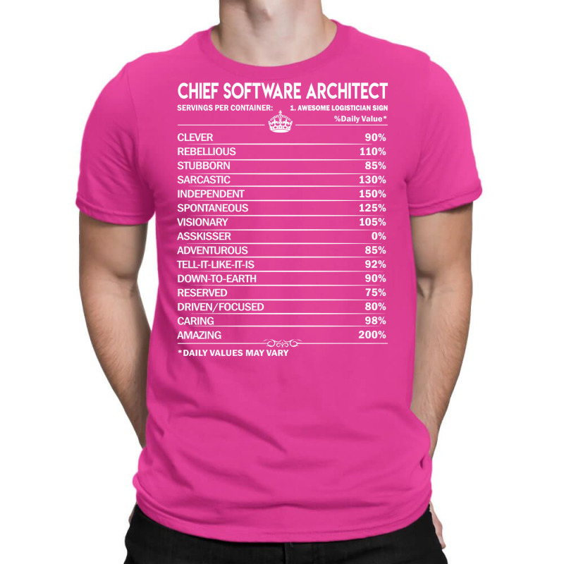 Chief Software Architect T  To Save Time Just Assume I Am Never Wrong T-shirt | Artistshot