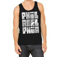 Philadelphia Usa City Map Typography Light Tank Top | Artistshot