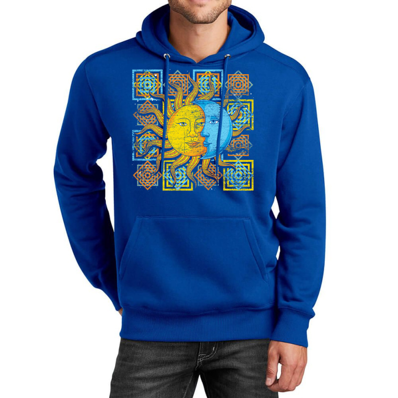 Astrology Lover Boho Sun Celestial Bodies Moon Astronomy Girl Unisex Hoodie by saroarioyliaz | Artistshot