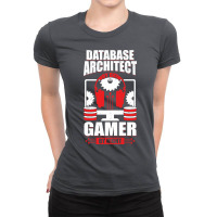 Data Architecture Database Architect Gamer Gift Vintage Ladies Fitted T-shirt | Artistshot