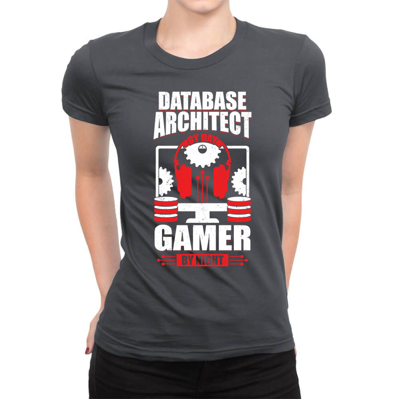 Data Architecture Database Architect Gamer Gift Vintage Ladies Fitted T-Shirt by xatseveitasz | Artistshot