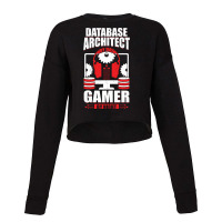 Data Architecture Database Architect Gamer Gift Vintage Cropped Sweater | Artistshot