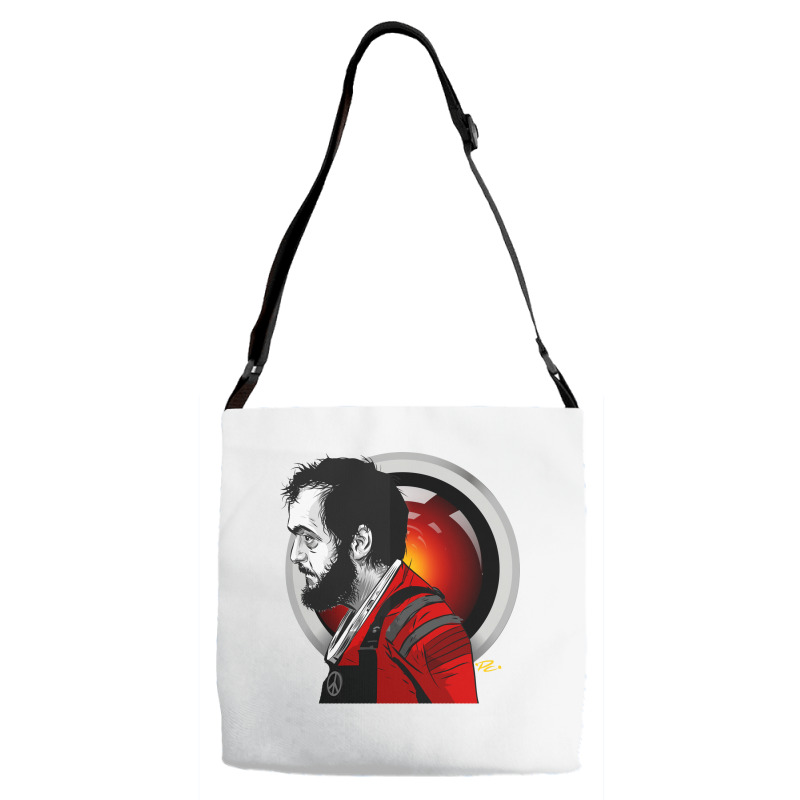 Stanley Kubrick   An Illustration Adjustable Strap Totes | Artistshot