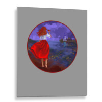 Watching Girl Trending Metal Print Vertical | Artistshot