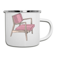 Pink Modern Chair Hippie Camper Cup | Artistshot