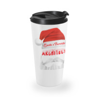 Santas Favorite Architect Funny Christmas Gifts Stars Travel Mug | Artistshot