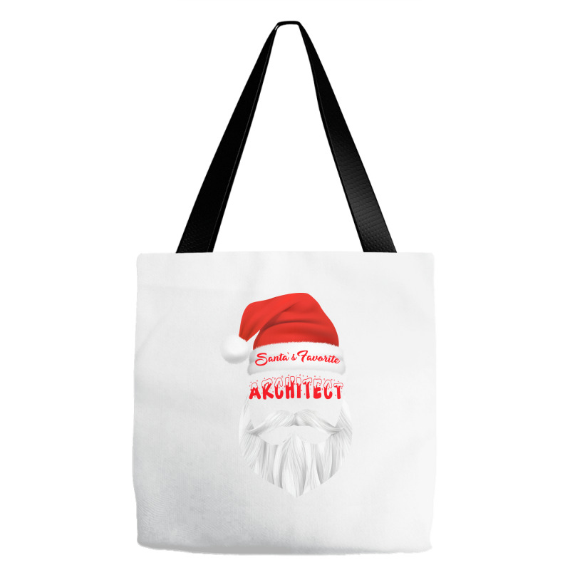 Santas Favorite Architect Funny Christmas Gifts Stars Tote Bags | Artistshot