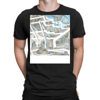 Geisel Library In Ecopop Landscape Brutalist Modern Architecture Art 7 T-shirt | Artistshot