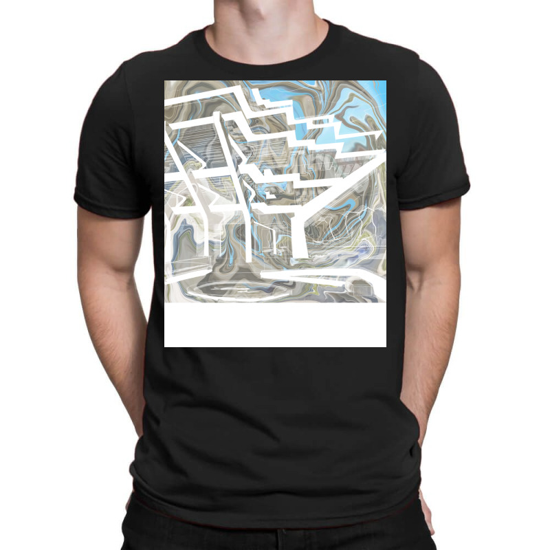 Geisel Library In Ecopop Landscape Brutalist Modern Architecture Art 7 T-shirt | Artistshot