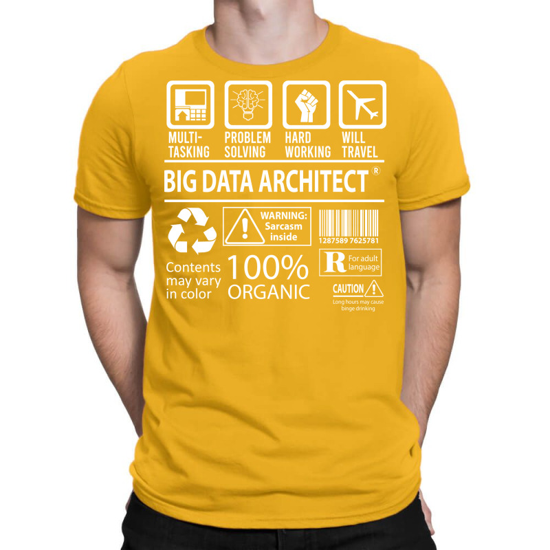 Big Data Architect T  Multitasking Certified Job Gift Item Tee T-shirt | Artistshot