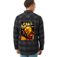 Space Action Flannel Shirt | Artistshot