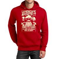 Funny Landscape Architect Job Designer Gift Gift Unisex Hoodie | Artistshot