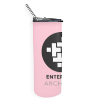 Enterprise Architect Building Blocks 70s Skinny Tumbler | Artistshot