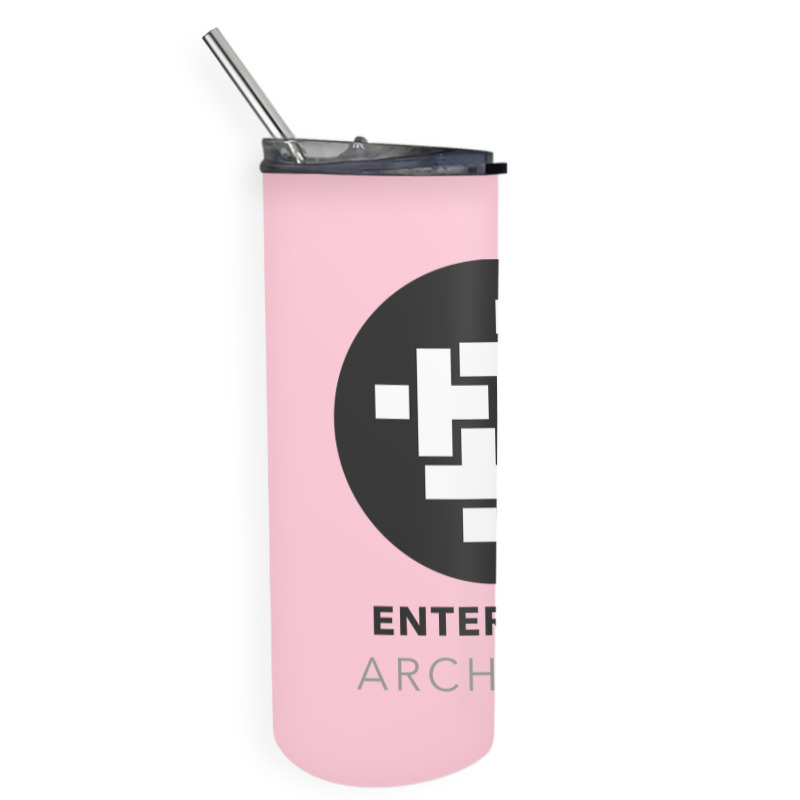 Enterprise Architect Building Blocks 70s Skinny Tumbler | Artistshot