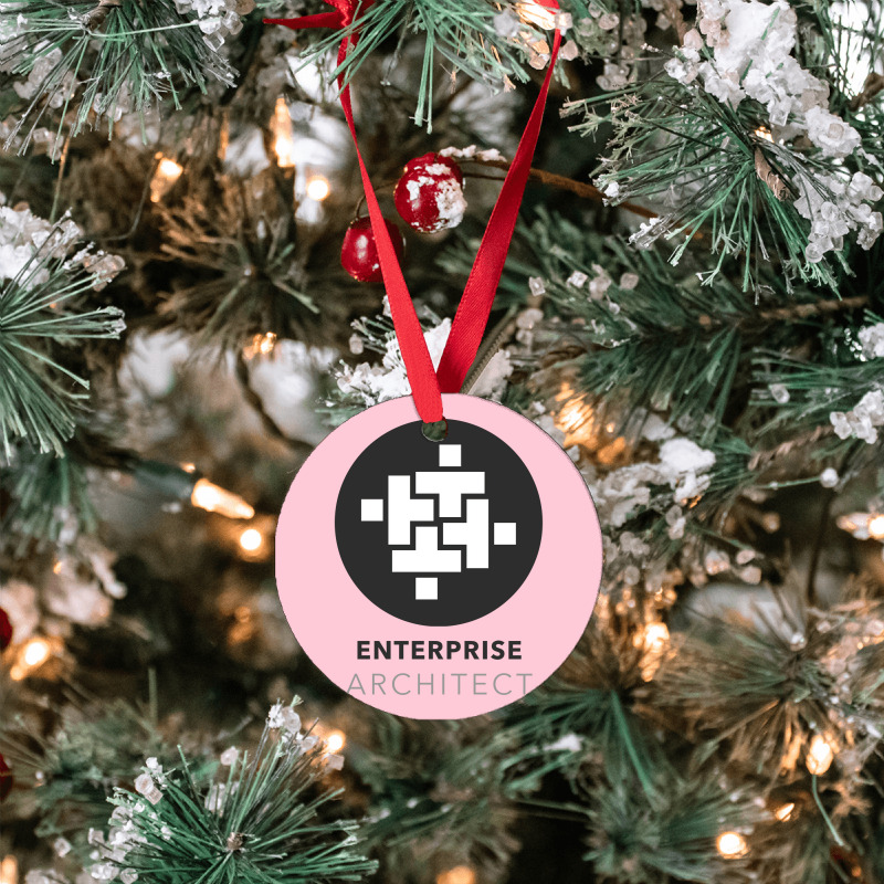 Enterprise Architect Building Blocks 70s Ornament | Artistshot