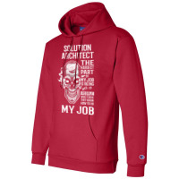 Solution Architect T  The Hardest Part Gift Item Tee Champion Hoodie | Artistshot