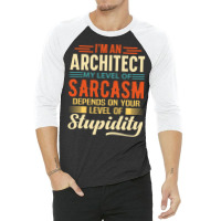 Im An Architect 70s 3/4 Sleeve Shirt | Artistshot