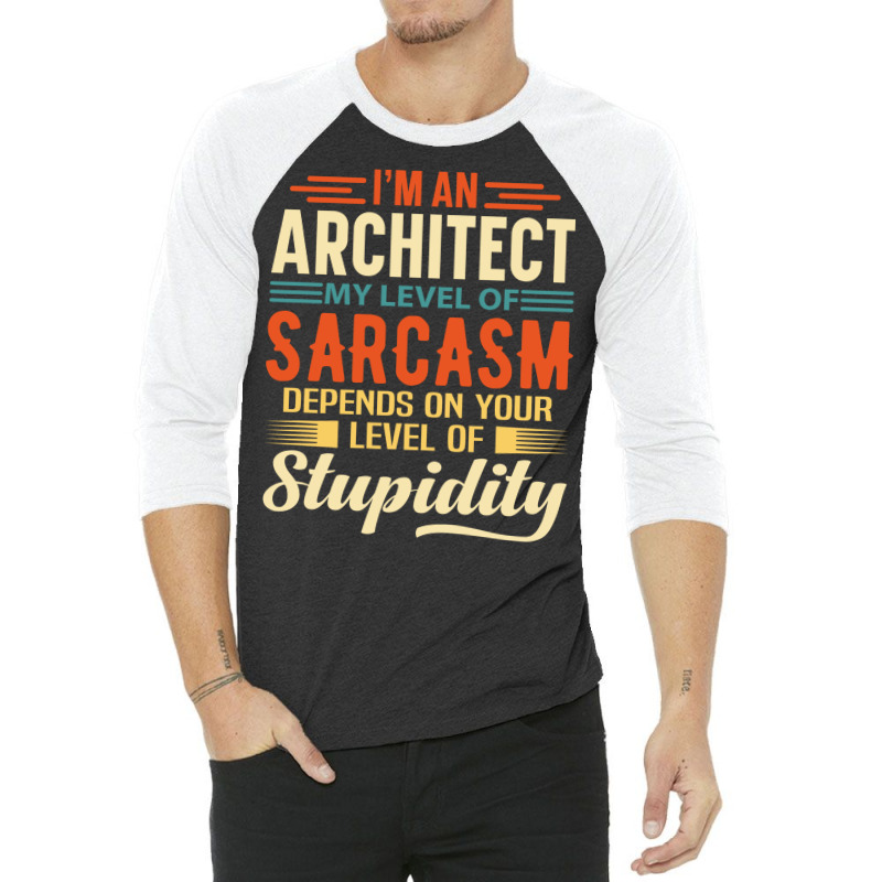 Im An Architect 70s 3/4 Sleeve Shirt | Artistshot