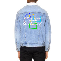 Nothing Square Architect Design Green Unisex Sherpa-lined Denim Jacket | Artistshot