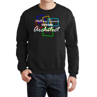 Nothing Square Architect Design Green Crewneck Sweatshirt | Artistshot