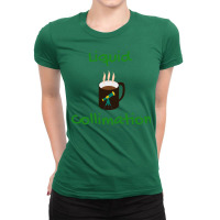 Liquid Collimation Astronomy Coffee Tumblr Ladies Fitted T-shirt | Artistshot