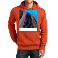 City Buildings And Blue Sky Summer Unisex Hoodie | Artistshot