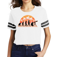 Astronomy Evolution Sunset Telescope Astrophysics Hipster Scorecard Crop Tee | Artistshot