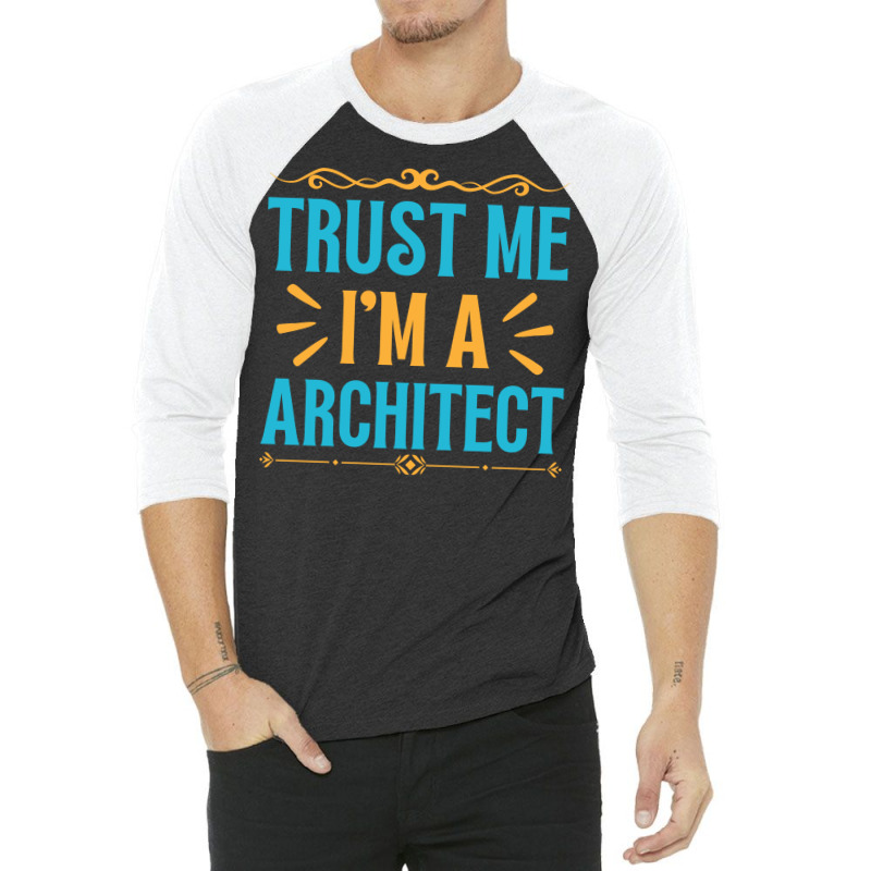 Funny Architect Travel 3/4 Sleeve Shirt | Artistshot