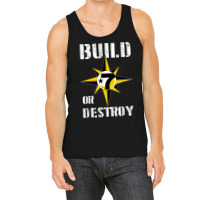 Build Or Destroy Mathematics Allah 5 Percent Godbody Nge God T Shirt Tank Top | Artistshot