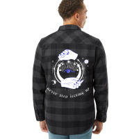 Esoteric Spiritual Astrology Galaxy Mystical Girl Flannel Shirt | Artistshot