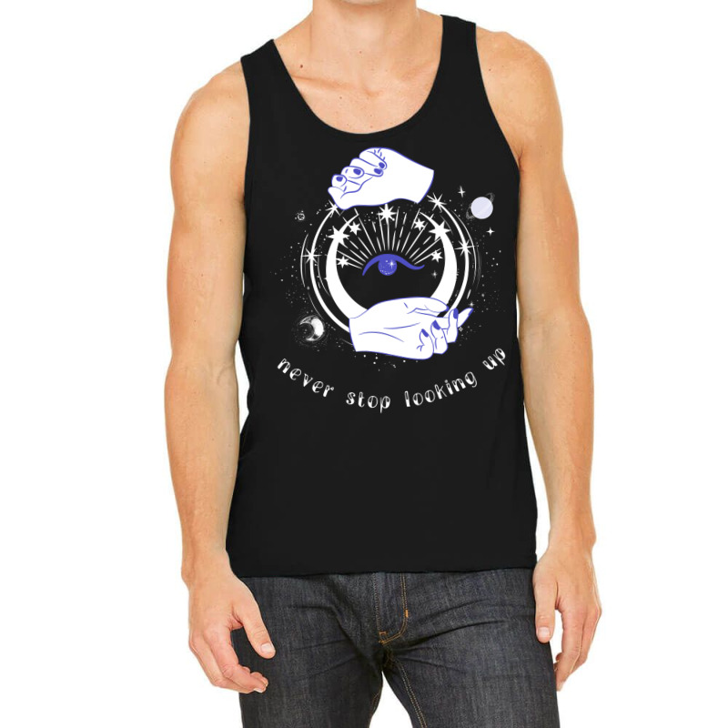 Esoteric Spiritual Astrology Galaxy Mystical Girl Tank Top | Artistshot