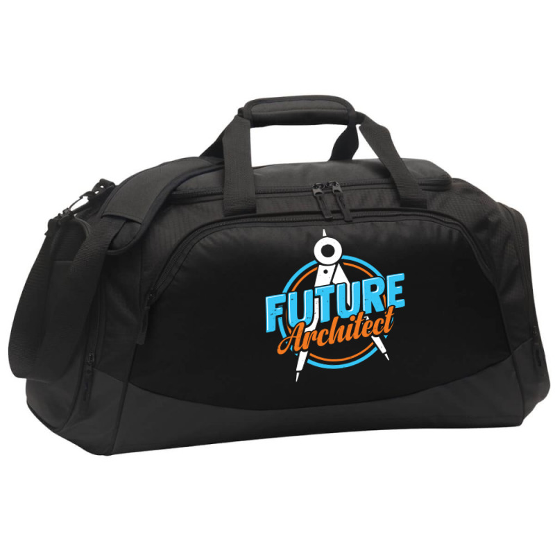 Future Architect Architecture Student Gift Vintage Active Duffel | Artistshot