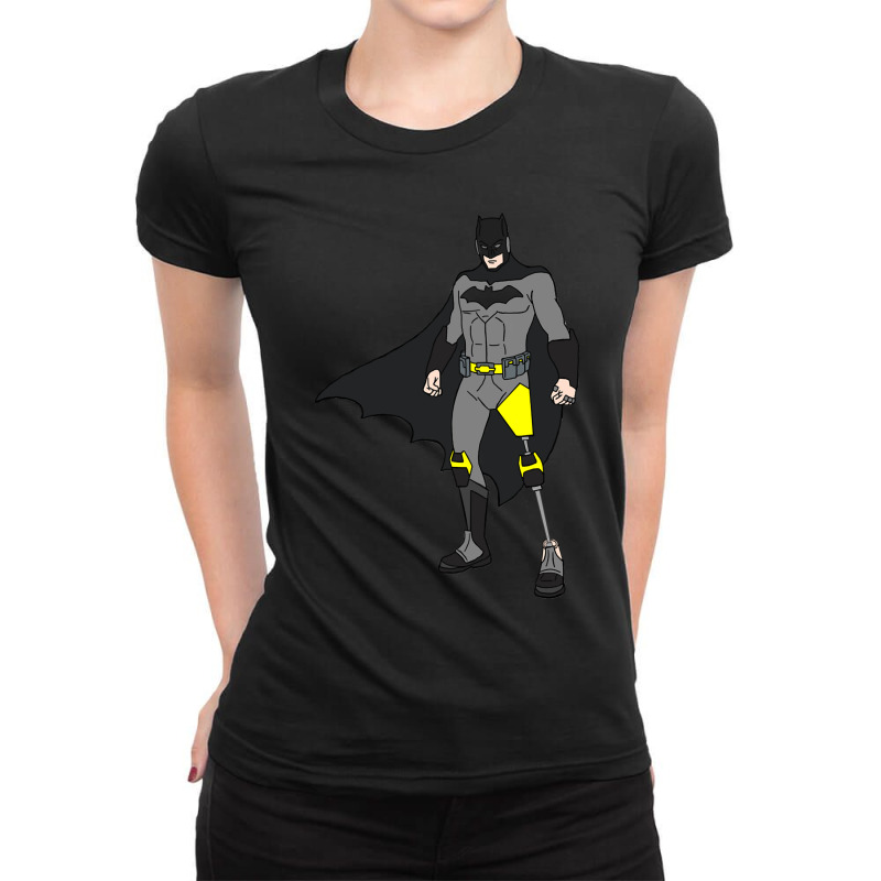 Prosthetic Hero Ladies Fitted T-Shirt by CurtisDaleCochran | Artistshot