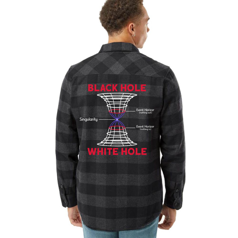 Black Hole White Hole Astrophysics Space Astronomy Flannel Shirt | Artistshot