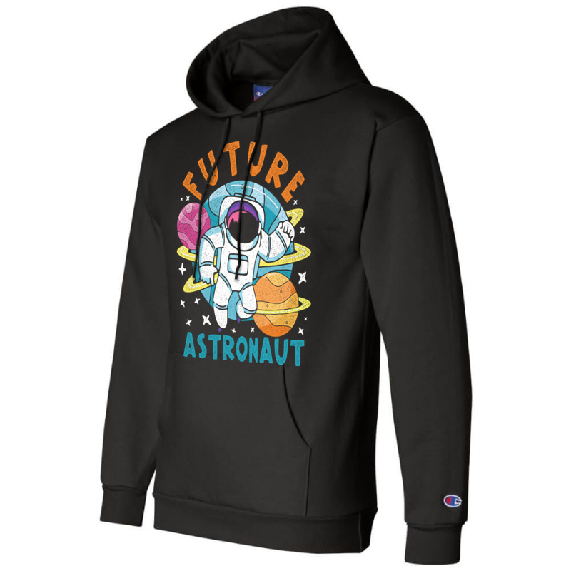 Universe Planets Astronomy Lover Space Science Galaxy Future Astronaut Champion Hoodie | Artistshot