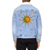 Astrology Celestial Bodies Sun Moon Astronomy Love Unisex Sherpa-lined Denim Jacket | Artistshot