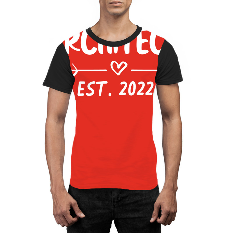 Architect Graduate Est 2022 Architecture Nature Graphic T-shirt | Artistshot