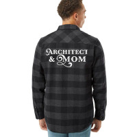 Architect And Mom Architecture Lover Vintage Flannel Shirt | Artistshot