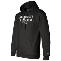 Architect And Mom Architecture Lover Vintage Champion Hoodie | Artistshot